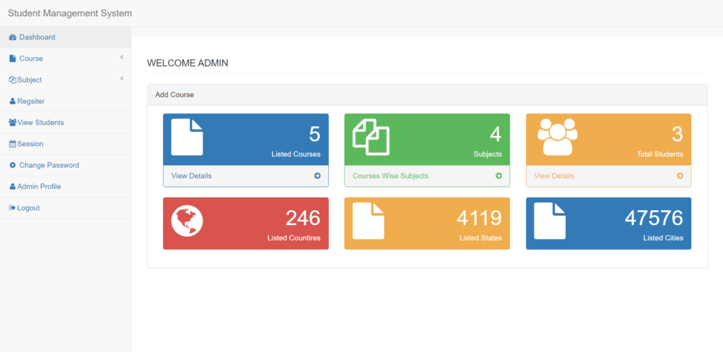 Student Record Management System